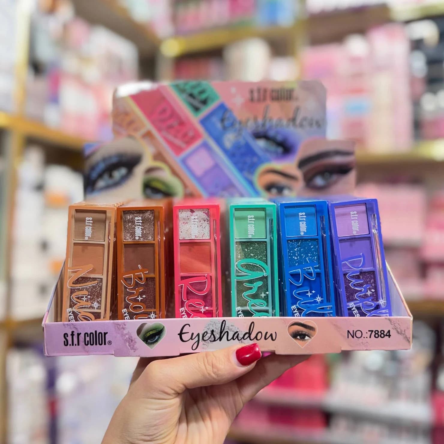 سایه نئونی SFR Color مدل 7884 (6 عددی) — تصویر ۳