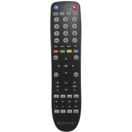 کنترل گیرنده مدیا استار ۱۲۰۰۰ مدل گرد اصلی کدk23510