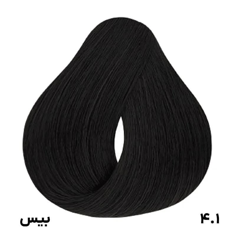 رنگ مو بیس کالر (4.1) c3 قهوه ای دودی متوسط حجم 125ml — تصویر ۲
