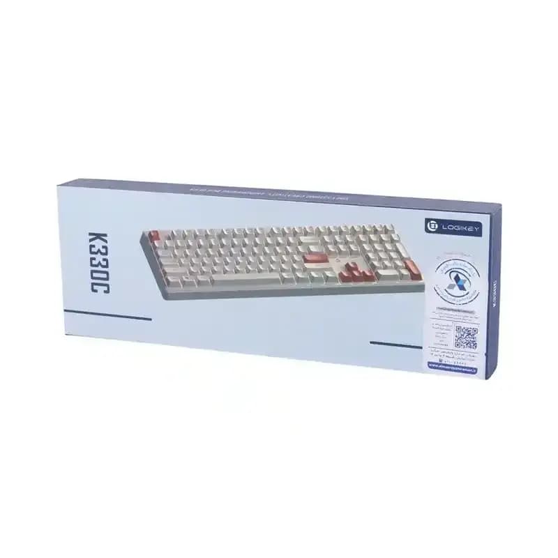 کیبورد گیمینگ لاجیکی مدل Logikey K330C اتصال USB — تصویر ۴