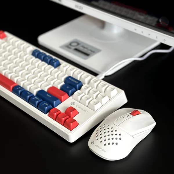 کیبورد و ماوس گیمینگ لاجیکی مدل LOGIKEY KM329W — تصویر ۱۱