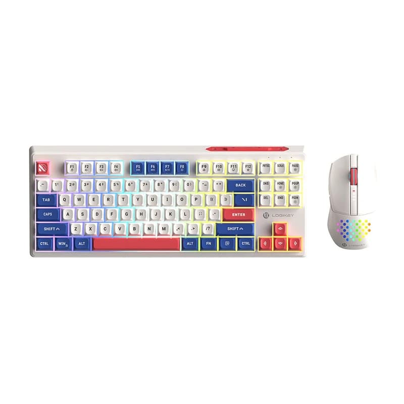 کیبورد و ماوس گیمینگ لاجیکی مدل LOGIKEY KM329W