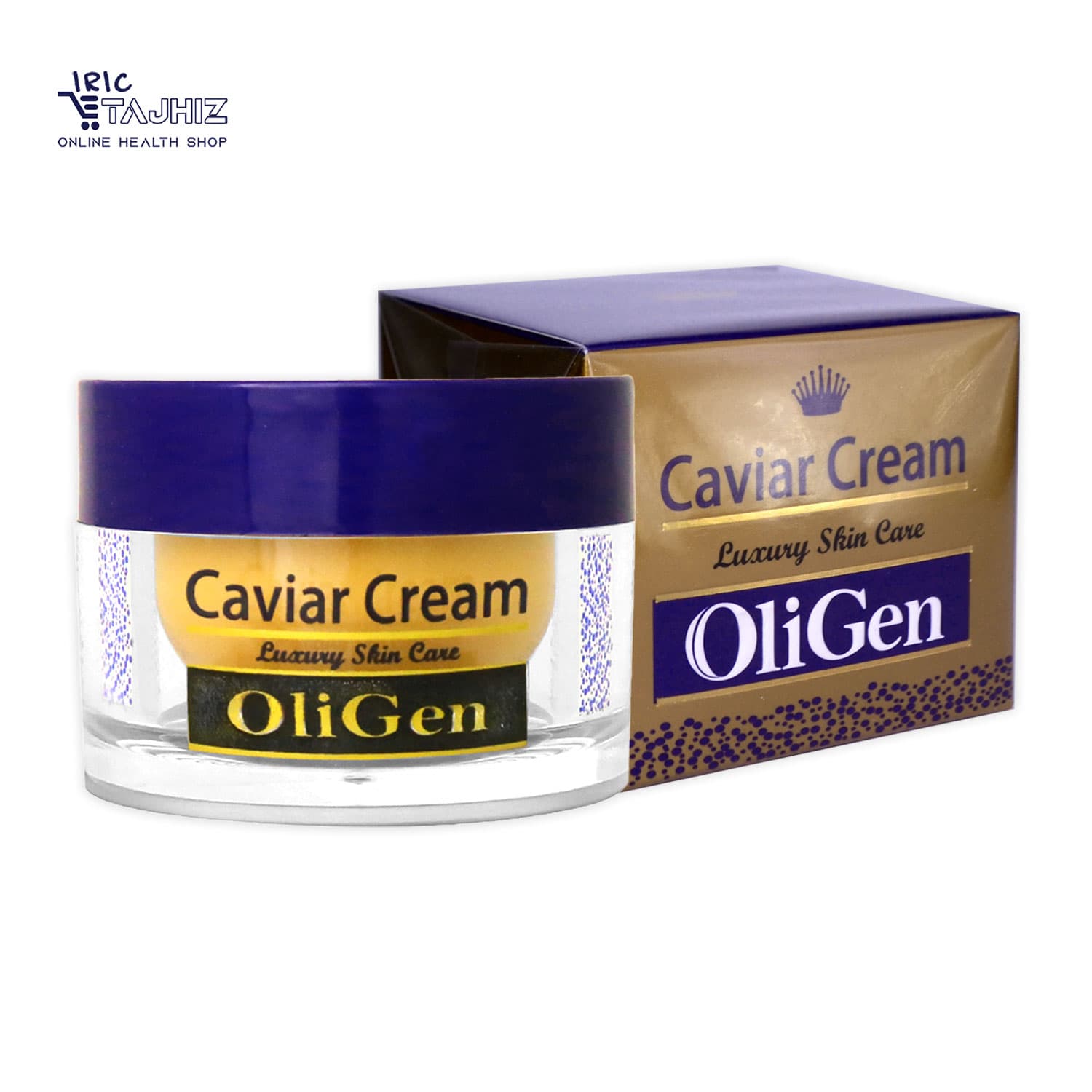 کرم ضد چروک خاویار الی ژن OliGen (کاسه ای) حجم 50 میلی لیتر — تصویر ۲