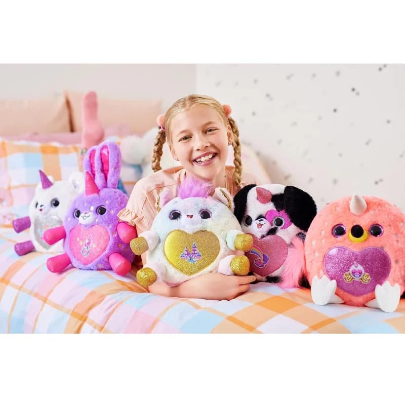 عروسک سورپرایزی رینبوکورنز RainBocoRns سری Fairycorn Princess با شاخ و بال سفید کد 9282 — تصویر ۳
