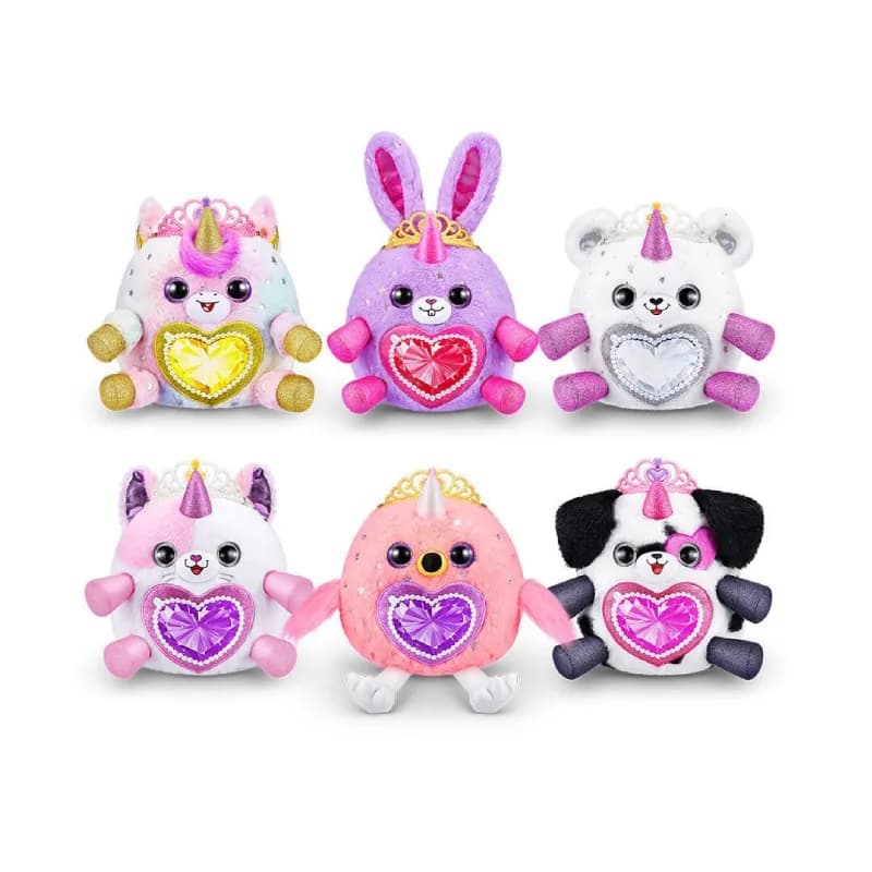 عروسک سورپرایزی رینبوکورنز RainBocoRns سری Fairycorn Princess با شاخ و بال سفید کد 9282 — تصویر ۵