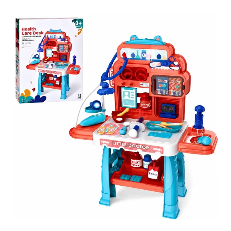 ست اسباب بازی میز پزشکی مدل Health care desk کد 8134