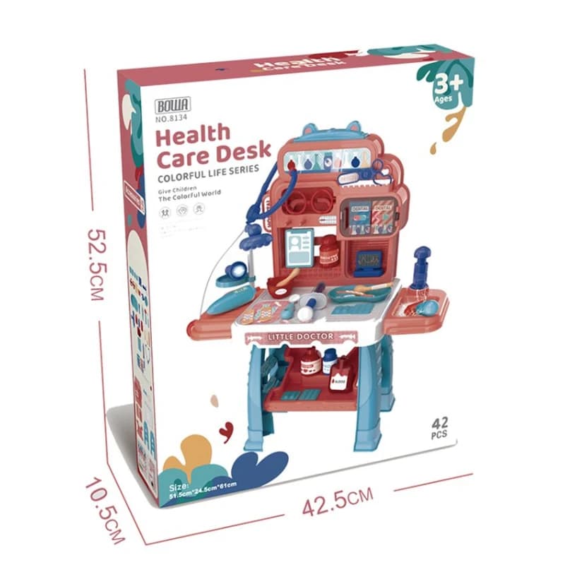 ست اسباب بازی میز پزشکی مدل Health care desk کد 8134 — تصویر ۵