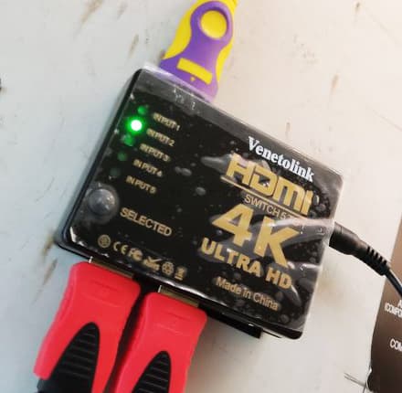 سوئیچ تصویر 5 پورت HDMI مدل Ve4K UH 501 — تصویر ۴
