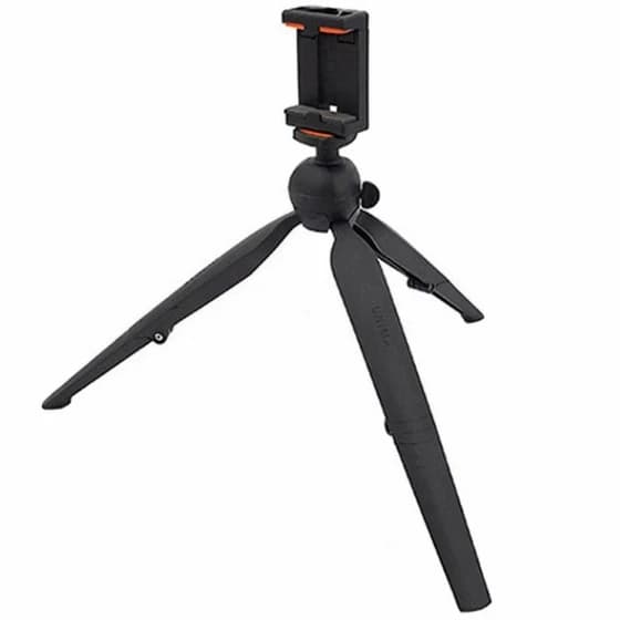 سه پایه نگهدارنده گوشی موبایل و رینگ لایت و دوربین ریلمی مدل D909PLUS کدk23490