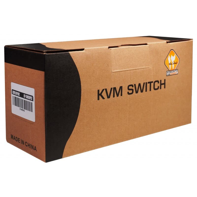کی وی ام سوئیچ 2 پورت Display اتوماتیک کی نت پلاس مدل KP-SWKDP02 — تصویر ۳