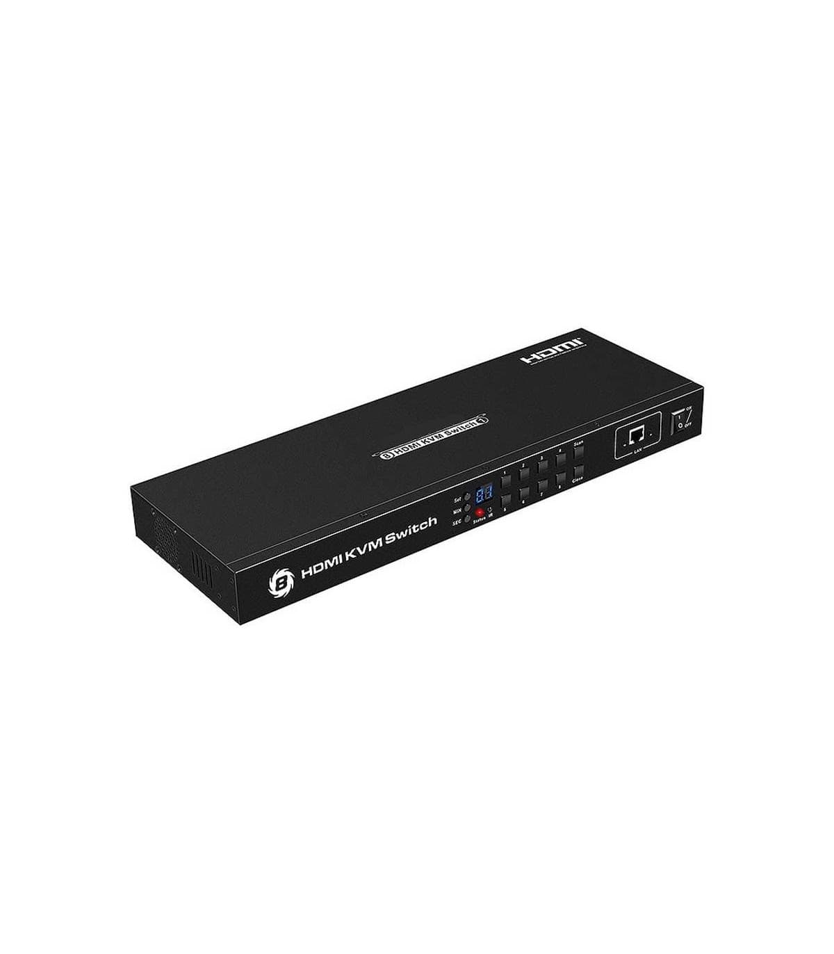 کی وی ام سوئیچ 8 پورت HDMI لایمستون مدل LS HK0801 — تصویر ۳