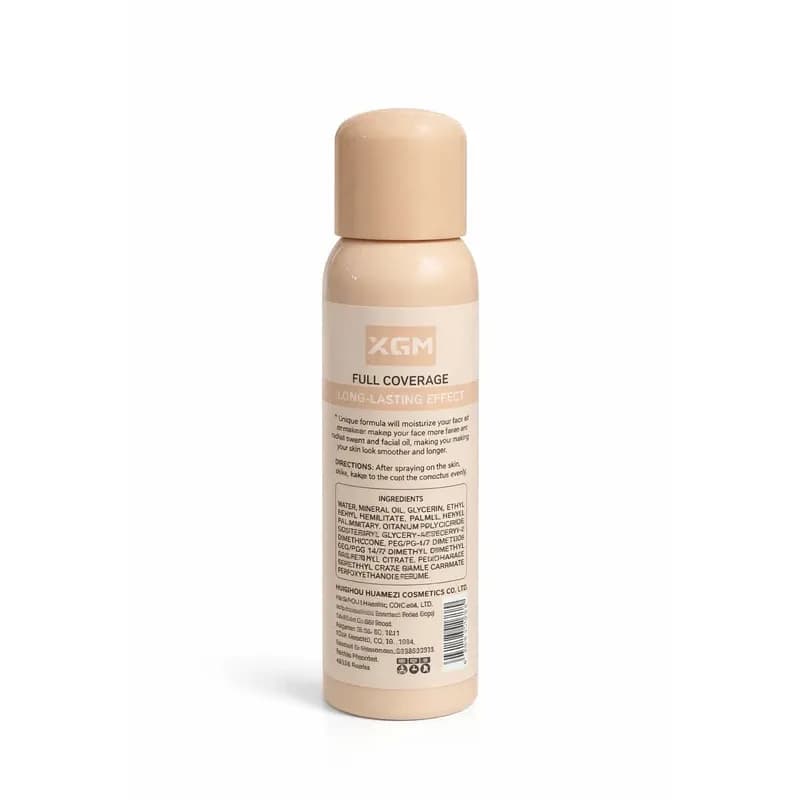 اسپری کرمپودری XQM | Spray Magic Foundation شماره 01 مناسب برای انواع پوست حجم 180 میلی لیتر — تصویر ۲