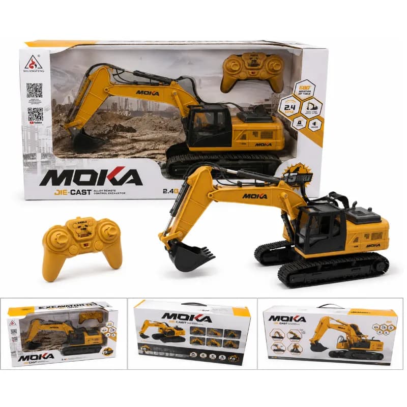 ماشین کنترلی بیل مکانیکی مدل Die-Cast با چرخش 680 درجه
