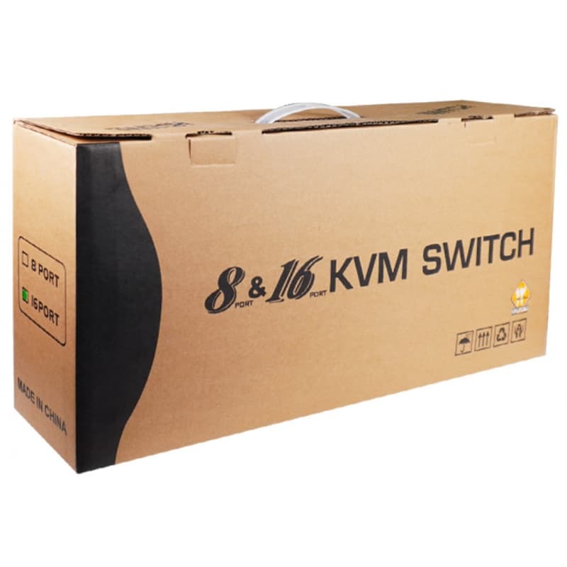 کی وی ام سوئیچ 16 پورت HDMI کی نت پلاس Knet Plus KP-SWKH416 — تصویر ۴