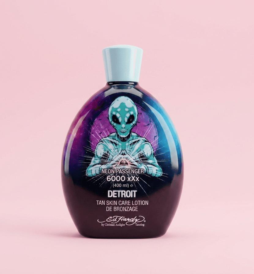 لوسیون سولاریوم Ed Hardy Detroit Neon Passenger 6000XXX