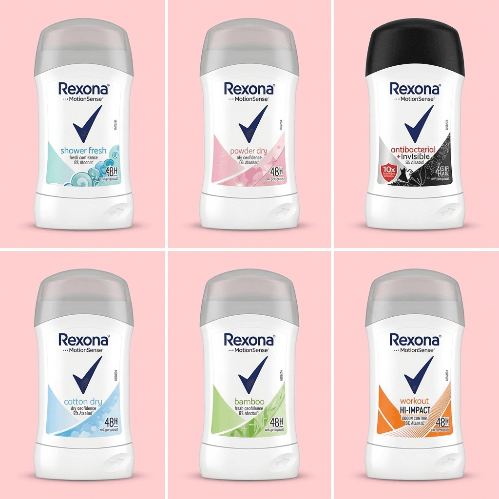 دئودورانت‌های رکسونا (Rexona)