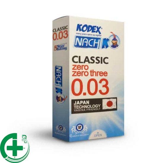 کاندوم 12 عددی Classic zero three