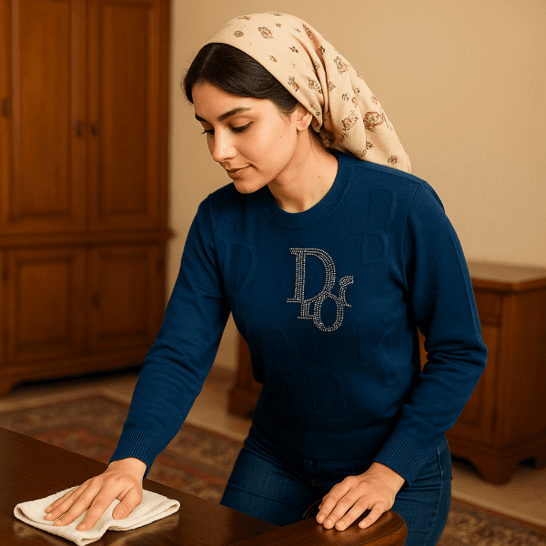 بافت گپ ایرانی طرح Dior