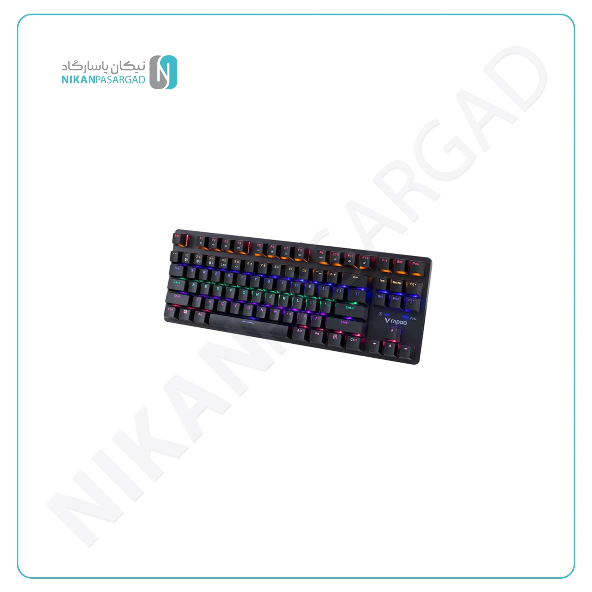 کیبورد گیمینگ باسیم رپو مدل RAPOO V500 PRO-87 — تصویر ۶