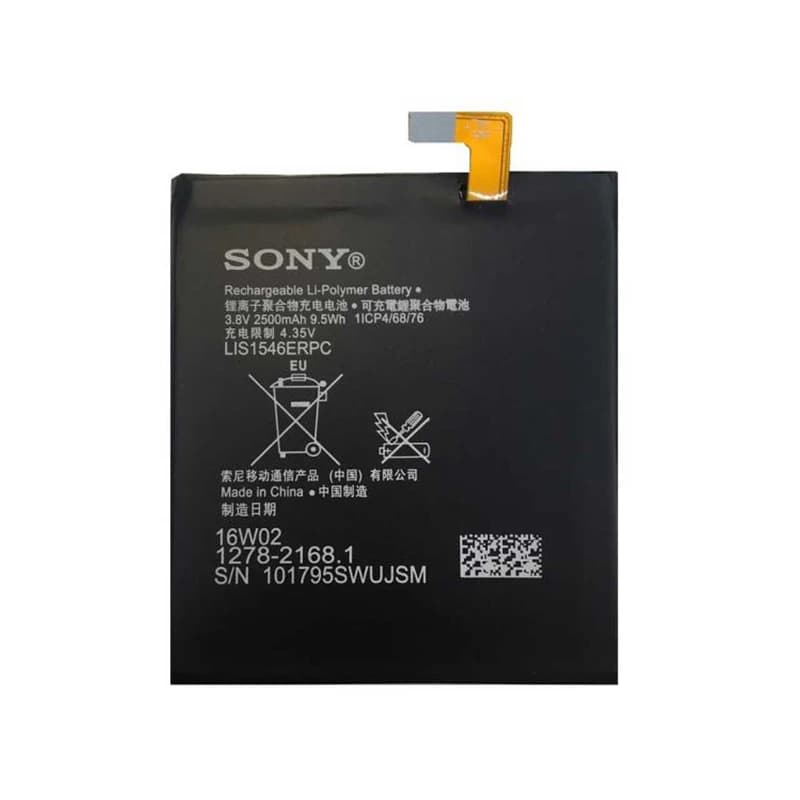 باتری موبایل مدل LIS1546ERPC ظرفیت 2500 میلی آمپر ساعت مناسب برای گوشی موبایل سونی Xperia C3 کدk23205