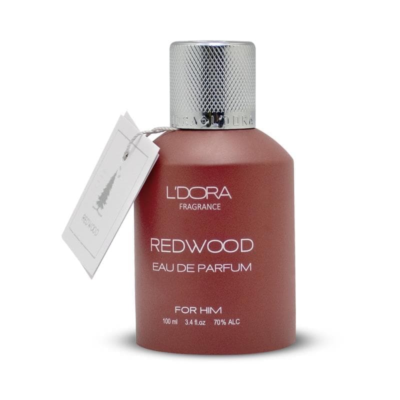 ادوپرفیوم مردانه مدل REDWOOD لدورا 100 میلی‌لیتر