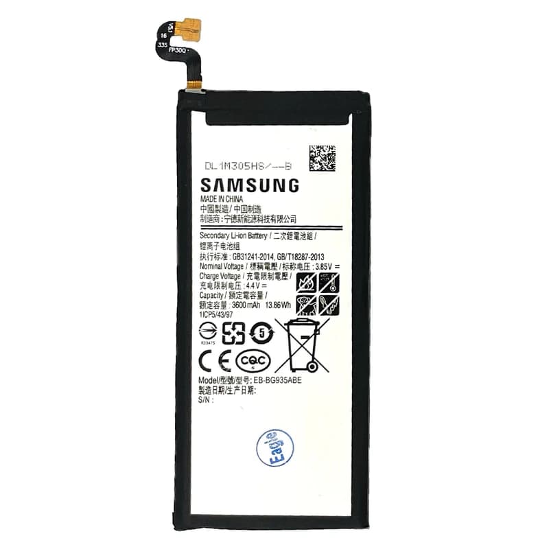 باتری موبایل مدل EB-BG935ABE ظرفیت 3600 میلی آمپر ساعت مناسب برای گوشی موبایل سامسونگ Galaxy S7 Edge کدk23203