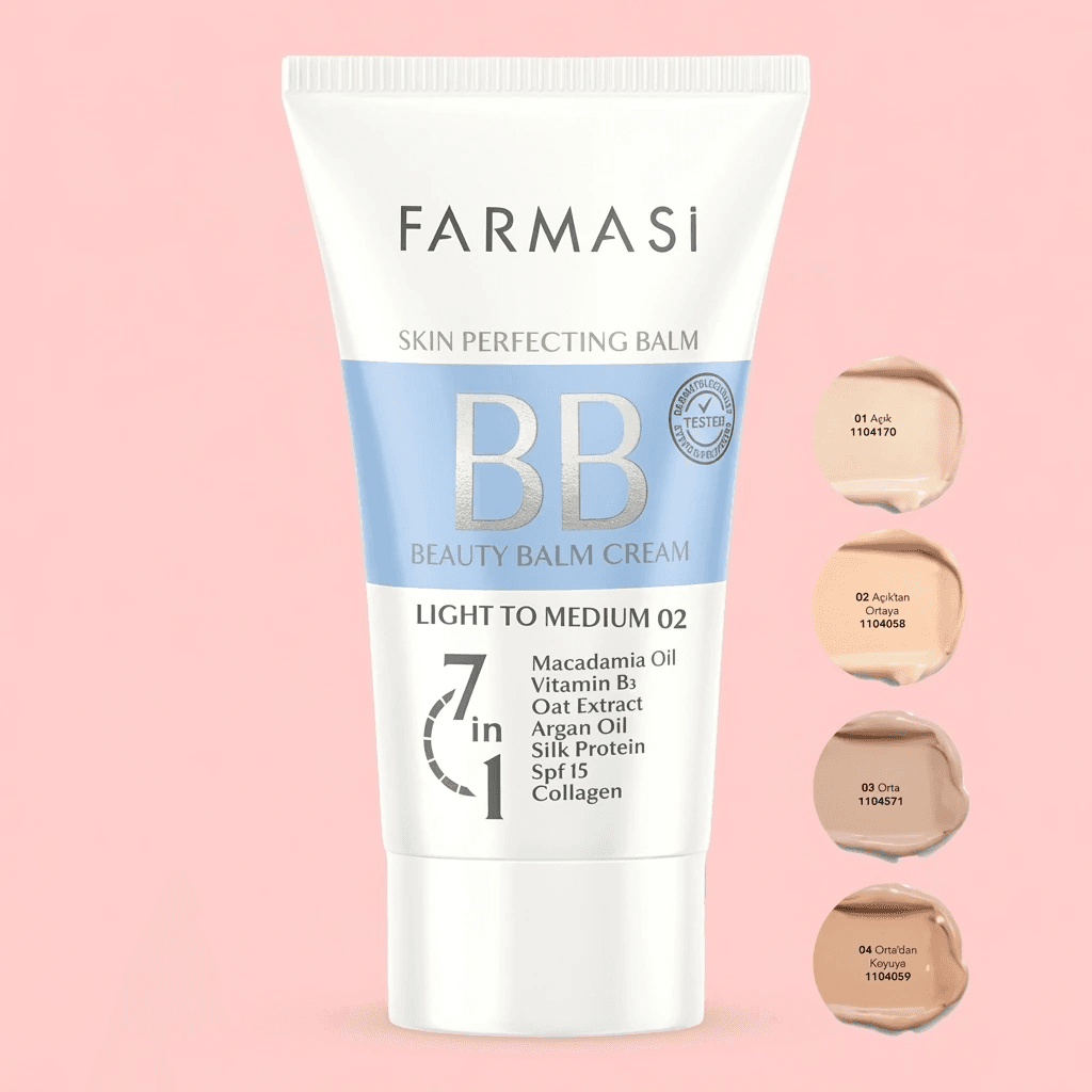 کرم بی‌بی فارمسی مدل Skin Perfecting Balm | 7 کاره با SPF 15 و روغن آرگان