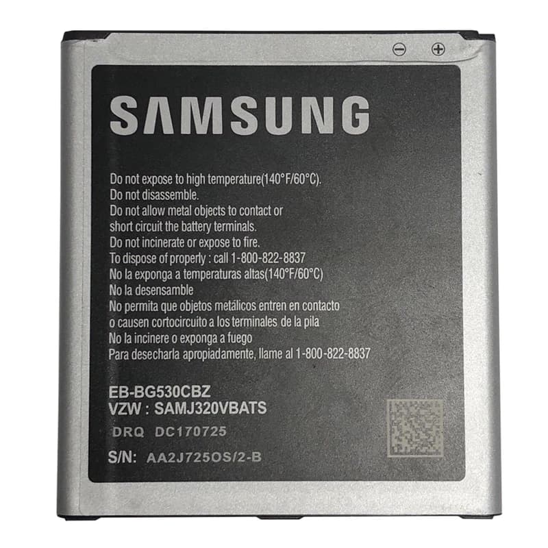 باتری موبایل مدل EB-BG530 ظرفیت 2600 میلی آمپر ساعت مناسب برای گوشی موبایل سامسونگ galaxy j5کدk23201
