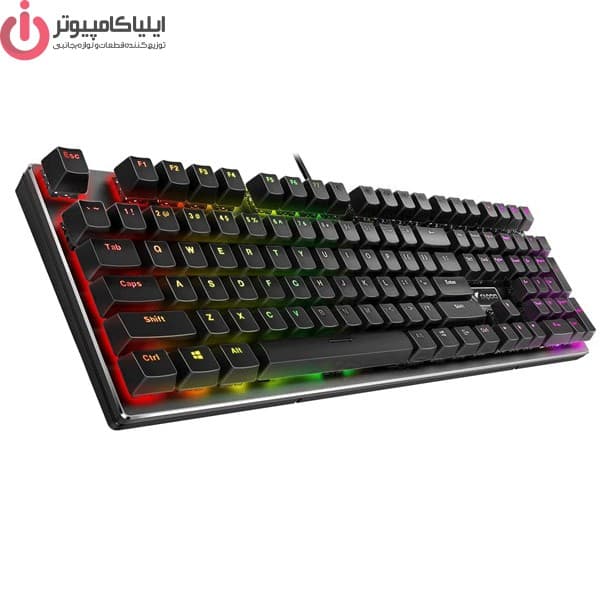 کیبورد مکانیکال مخصوص بازی رپو مدل RAPOO V700 RGB