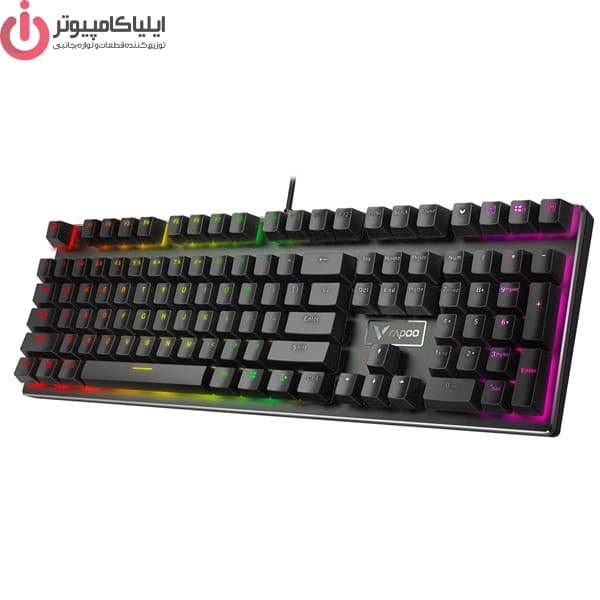 کیبورد مکانیکال مخصوص بازی رپو مدل RAPOO V700 RGB — تصویر ۳