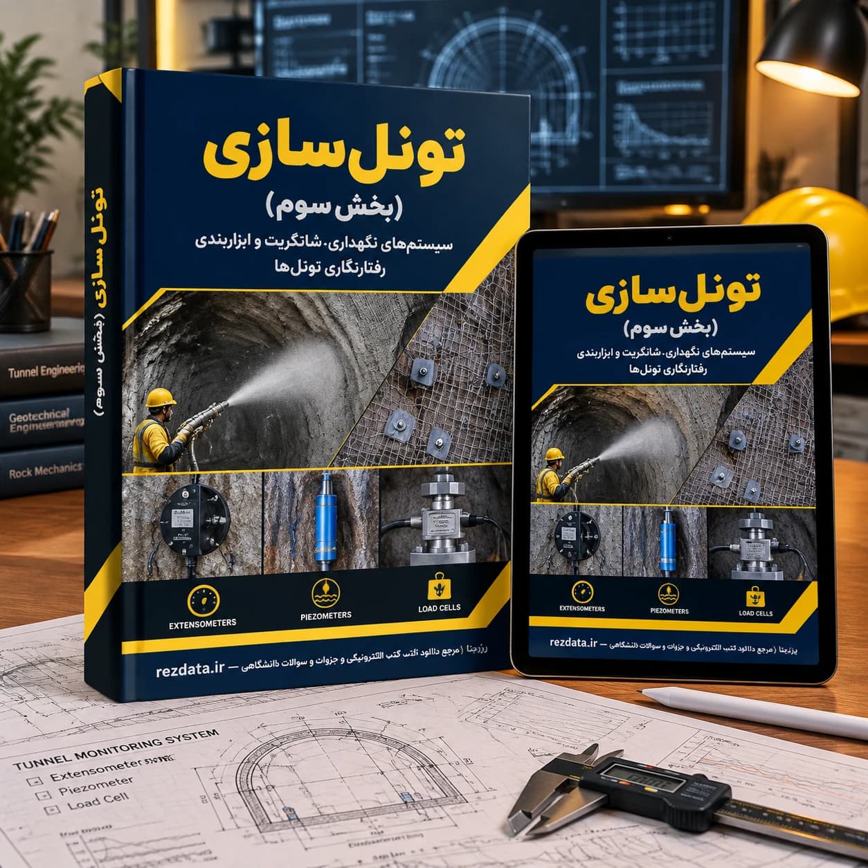 دانلود فایل متنی کتاب تونل سازی قسمت 3 ( نسخه پی دی اف PDF)