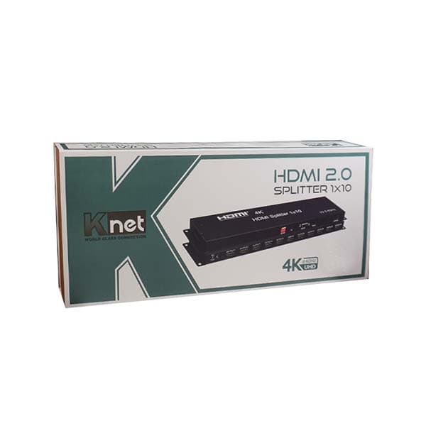اسپلیتر ۱۰ پورت HDMI کی نت مدل K-SPHD2010 — تصویر ۲