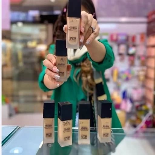 کرم‌پودر حرفه‌ای اُلدرینا (Oledrina) | پوشش طبیعی و مات با SPF20 بدون چربی — تصویر ۴