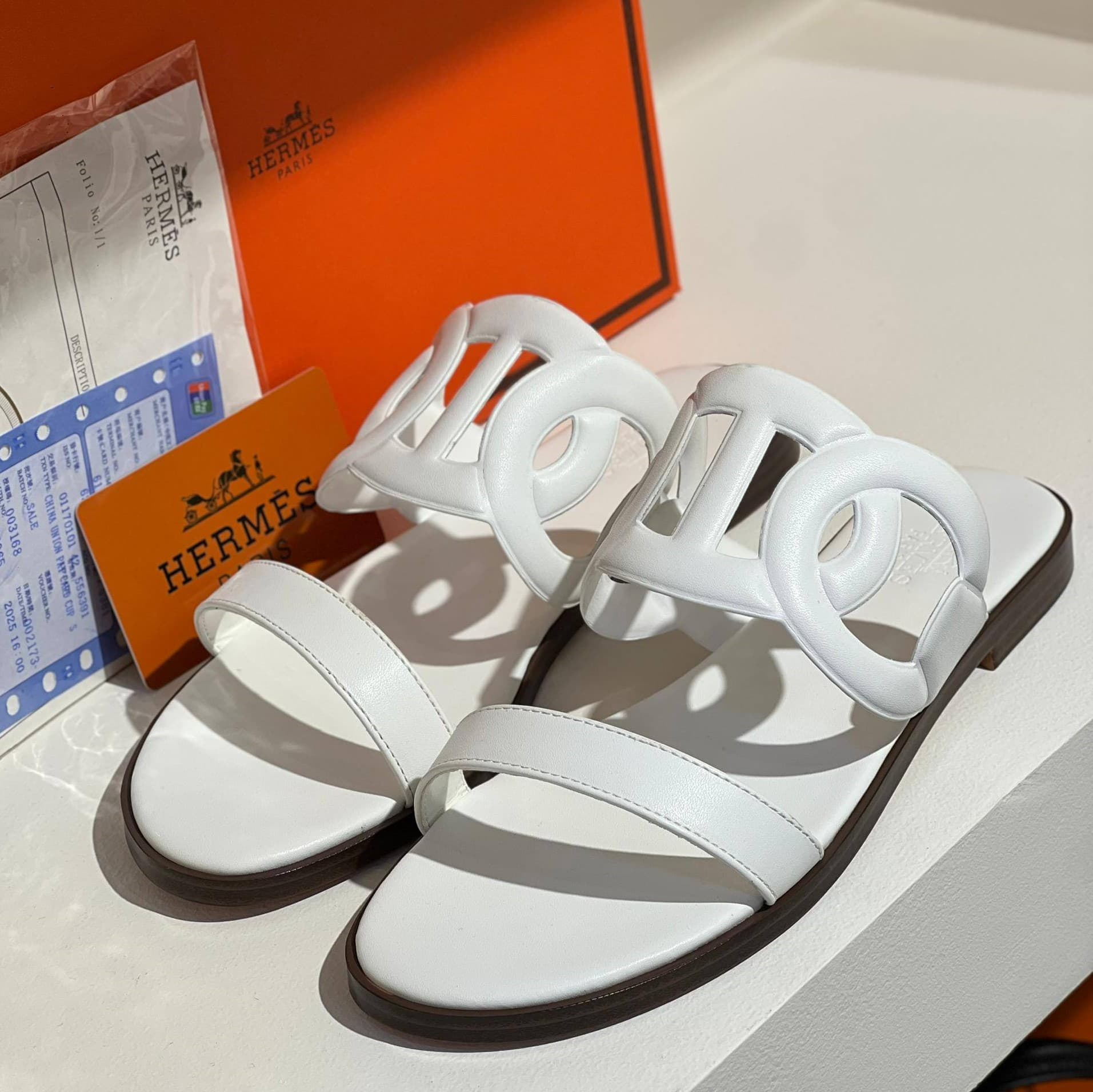 صندل زنانه هرمس لاگون Hermès Lagune Sandals — تصویر ۶