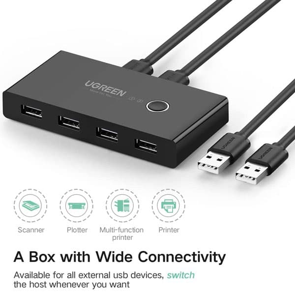 هاب سوئیچ 4 پورت USB یوگرین مدل UGREEN US216-30767 — تصویر ۵