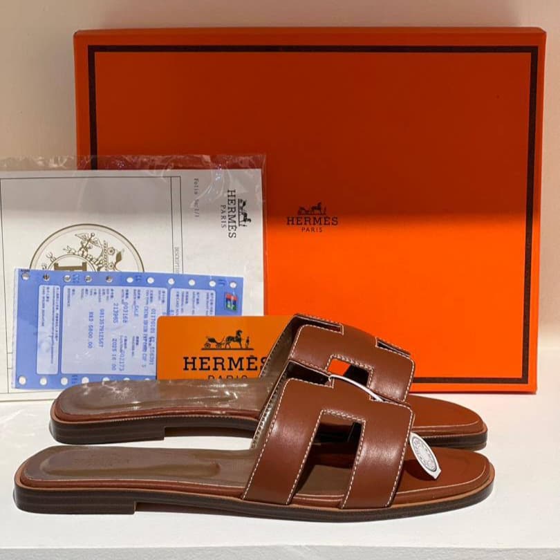 صندل زنانه هرمس اوران Hermès Oran Sandals — تصویر ۷