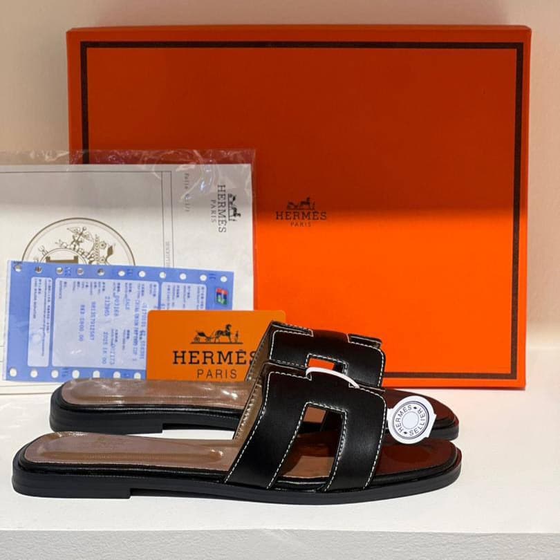 صندل زنانه هرمس اوران Hermès Oran Sandals — تصویر ۵