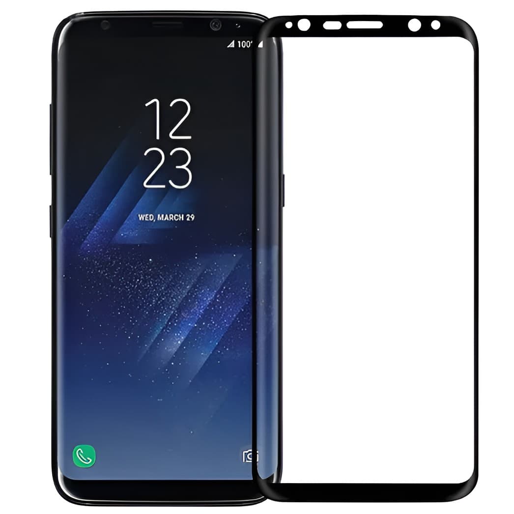 گلس تمام صفحه فول چسب سامسونگ S8
