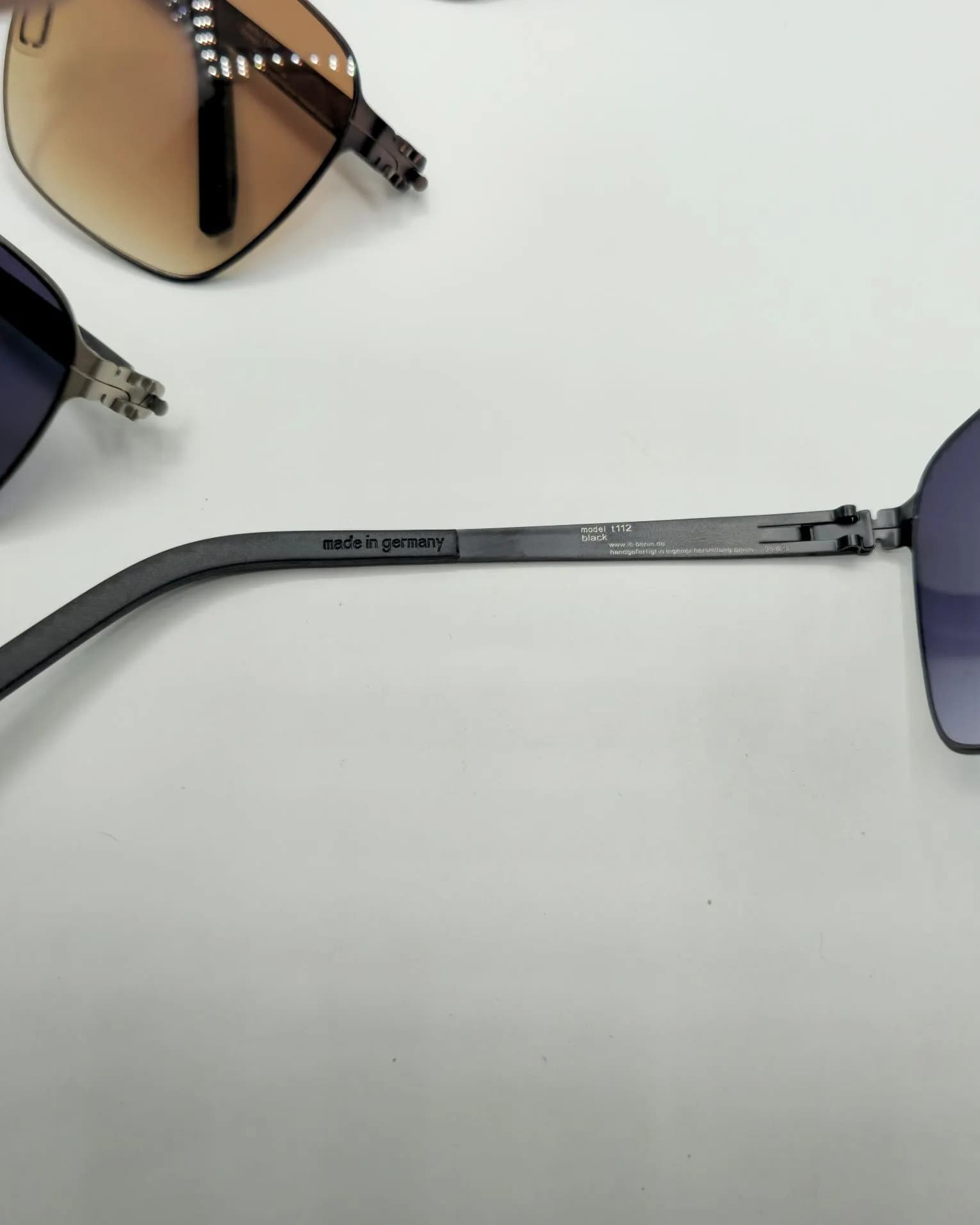 عینک آفتابی آیس برلین لگو بخار مدل IC berlin sunglasses T112 — تصویر ۸