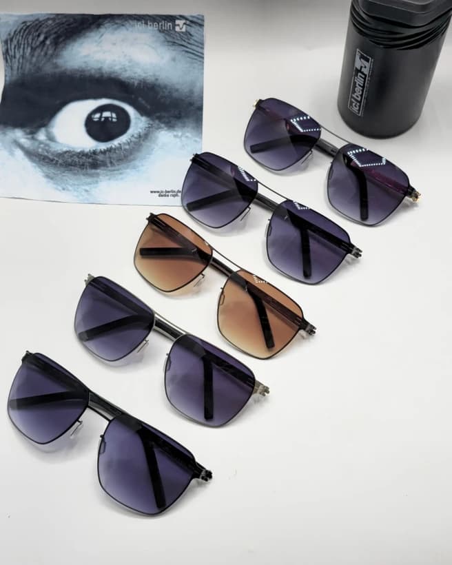 عینک آفتابی آیس برلین لگو بخار مدل IC berlin sunglasses T112 — تصویر ۶