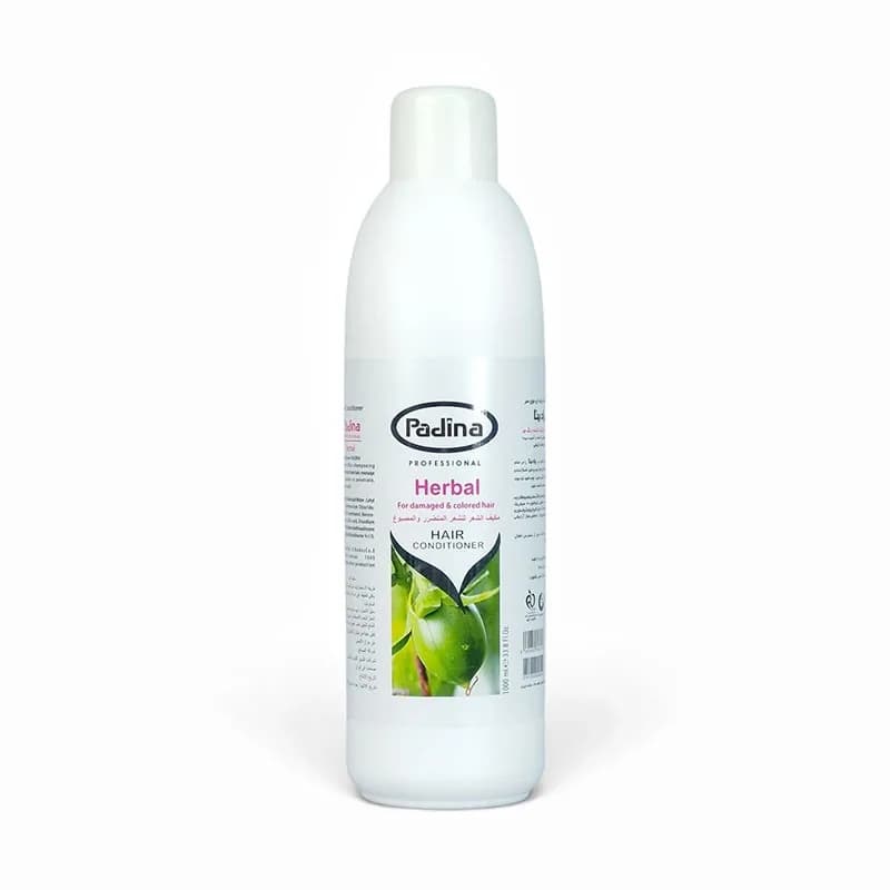 نرم کننده و تثبیت کننده رنگ مو پادینا Herbal حجم 1 لیتر