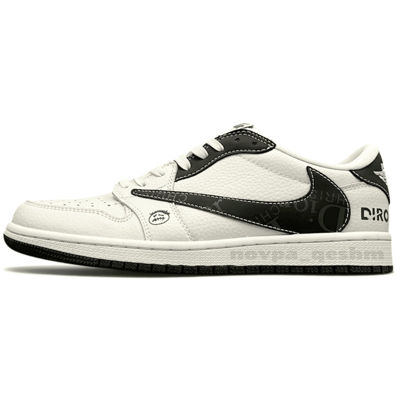 نایک ایر جردن وان لو تراویس اسکات دیور-NIKE AIR JORDAN 1 LOW TRAVIS SCOTT X DIOR — تصویر ۷