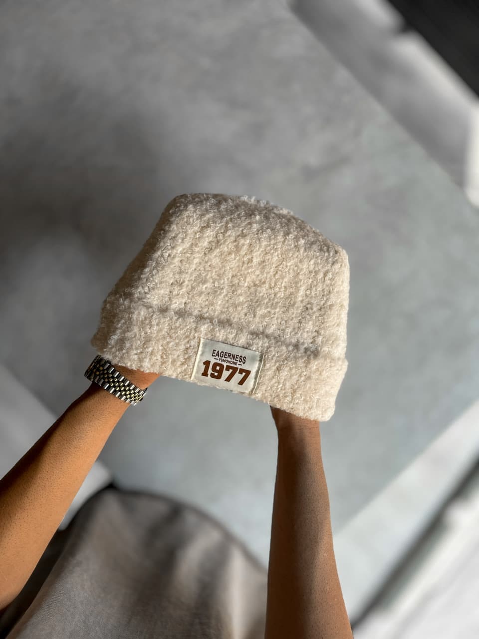 کلاه بافت موهر Eagerness 1977 کد 572 — تصویر ۵