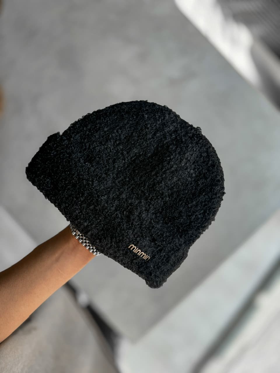 کلاه بافت موهر MinMin کد 573 — تصویر ۷