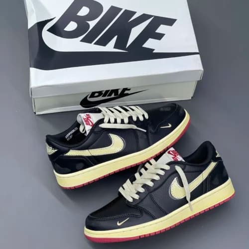 کفش کتونی مردانه نایک ایر جردن 1 لو مستر نایجل سیلوستر Nike Air Jordan 1 Retro Low OG Nigel Sylvester — تصویر ۸