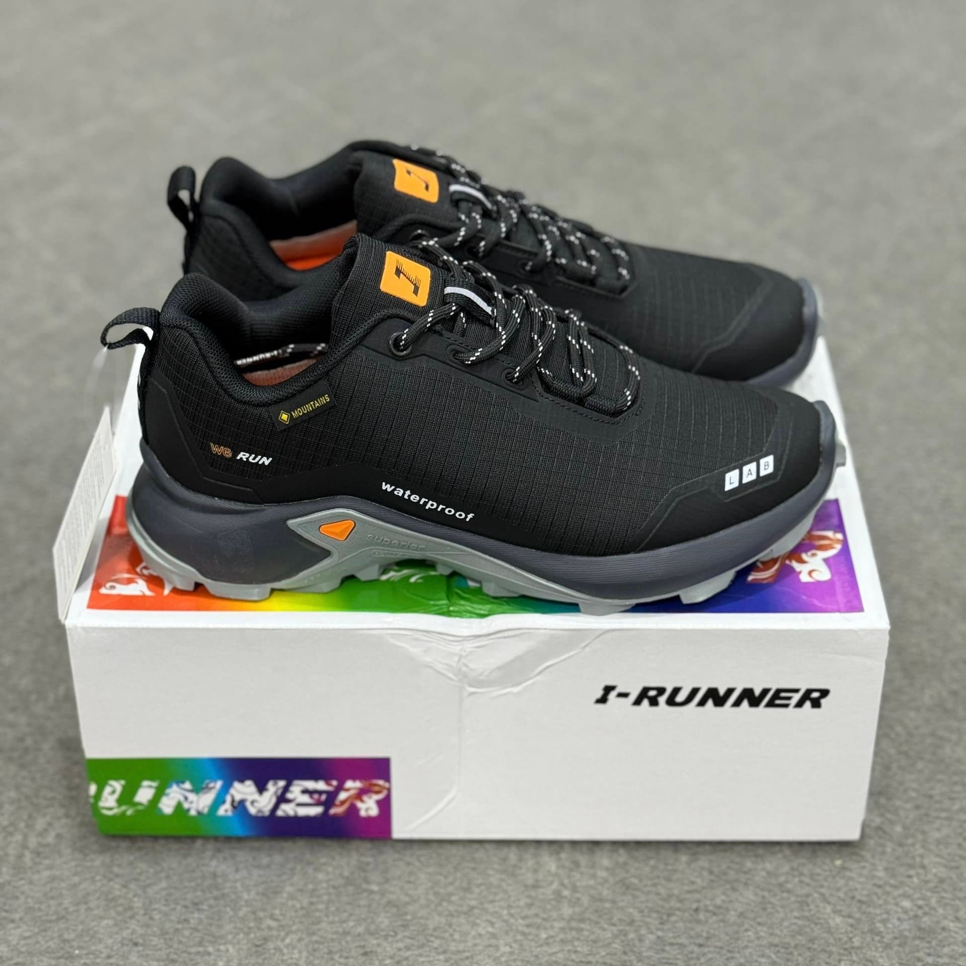 کفش کتونی طبیعت گردی و کوهنوردی ضد آب آی رانر I-RUNNER Waterproof Shoes