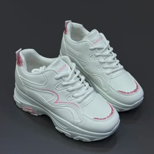 کتونی اسپرت لژدار طبی زنانه مدل فلای | کفش فانتزی راحتی Women Fly sneakers — تصویر ۱۰