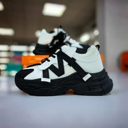 کتونی اسپرت لژدار طبی زنانه مدل مارینا | کفش فانتزی راحتی Marina womens platform sneakers — تصویر ۱۲