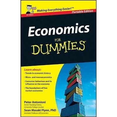 کتاب Economics For Dummies نسخه انگلیسی PDF | آنتونیونی و فلین