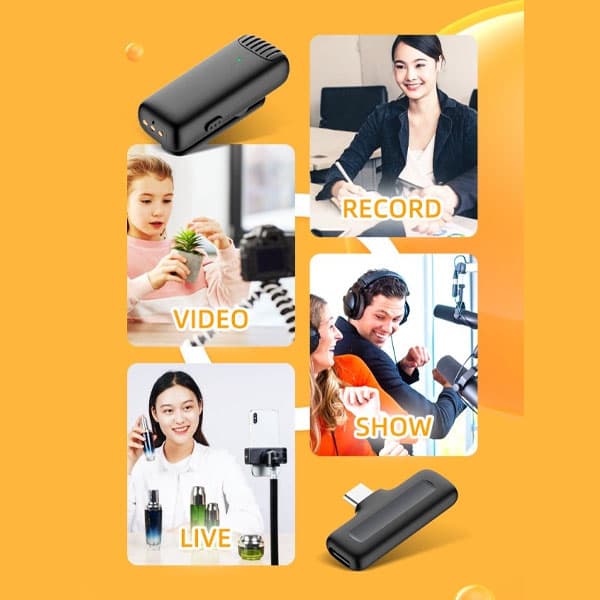 میکروفون بیسیم 2 در 1 گرین مدل GN2WMIC — تصویر ۴